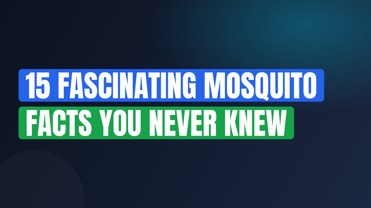 15 Fascinating Mosquito Facts You Never Knew